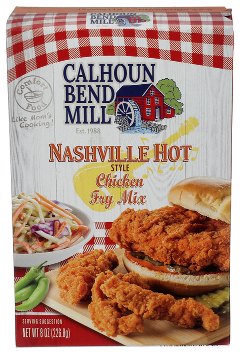 Calhoun Bend 
Mix Fry Nashvl Hot, 8 OZ.