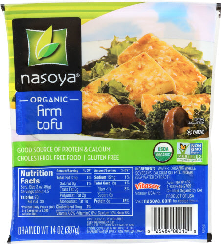 Nasoya Tofu Firm Org, 14 OZ.