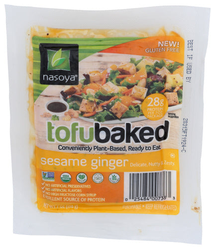 Nasoya Tofu Baked Sesame Ginger, 7 OZ.