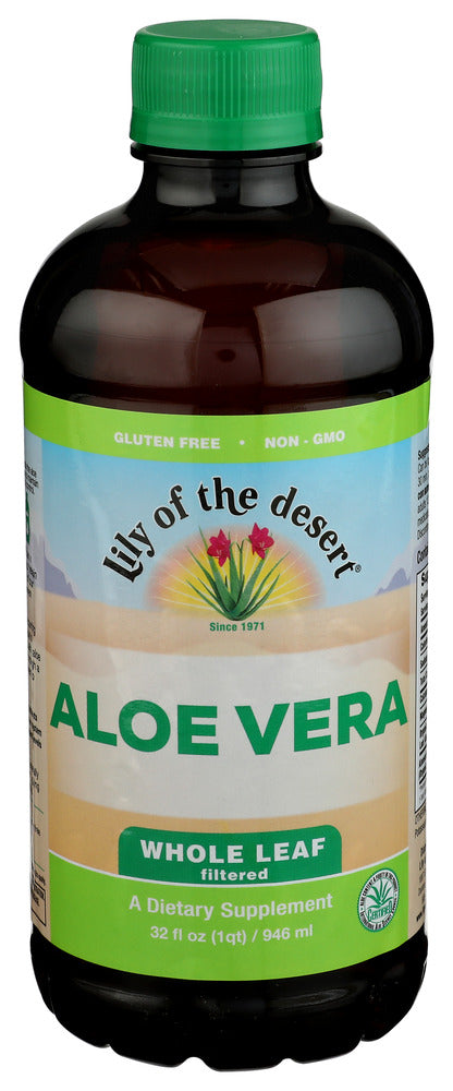 LILY OF THE DESERT JUICE ALOE VRA WH LF ORG - 32 FO