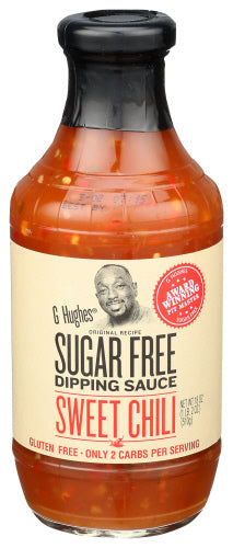 G HUGHES SAUCE SWEET CHILI SF - 18 OZ