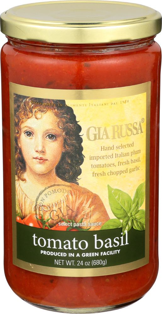 GIA RUSSA SAUCE TMO & BASIL - 24 OZ