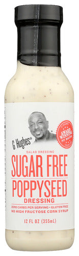 G HUGHES DRESSING SF POPPYSEED - 12 FO