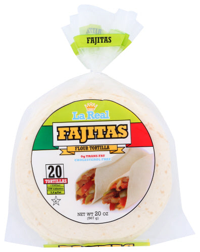 LA REAL TORTILLA FLOUR 6IN - 20 OZ