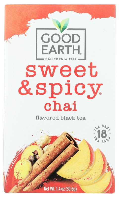 GOOD EARTH TEA CHAI SWEET SPICY - 18 BG