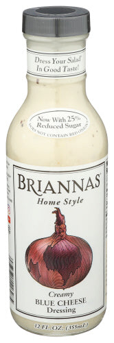 BRIANNAS DRSSNG BLUE CHEESE - 12 OZ