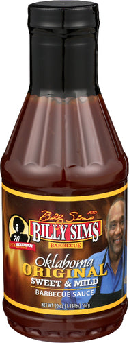 Billy Slms 
Sauce Bbq Oklahoma Sweet, 20 OZ.