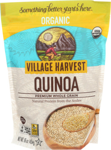 VILLAGE HARVEST GRAIN QUIN - 16 OZ