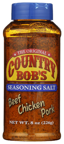 Country Bobs 
Salt Seasoning, 8 OZ.