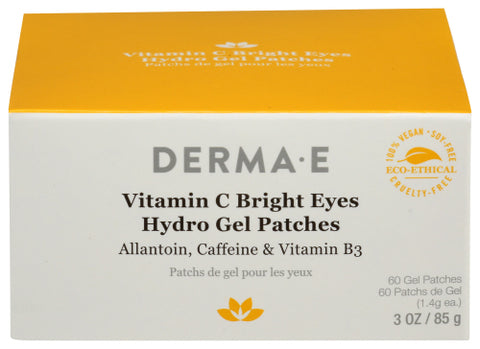 Derma E 
Patches Eye Bright Vtmn C, 3 OZ