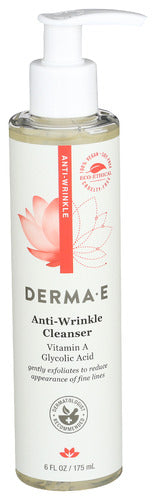Derma E 
Cleanser Anti Wrnkl Vtmn A, 6 OZ