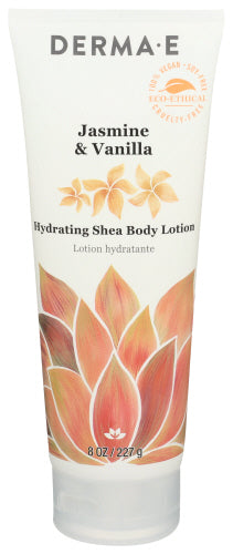 Derma E 
Lotion Bdy Shea Jasmn Vnl, 8 OZ.