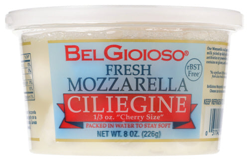 BELGIOIOSO CHEESE CUP MZZRLA CILIEGINI - 8 OZ