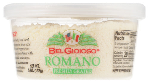 BELGIOIOSO CHEESE GRTD ROMANO - 5 OZ