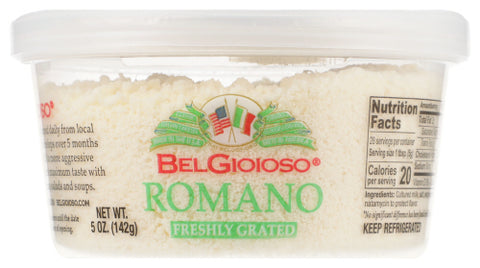 BELGIOIOSO CHEESE GRTD ROMANO - 5 OZ