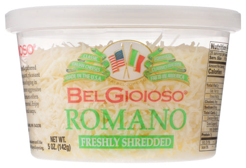 BELGIOIOSO CHEESE CUP SHRD ROMANO - 5 OZ