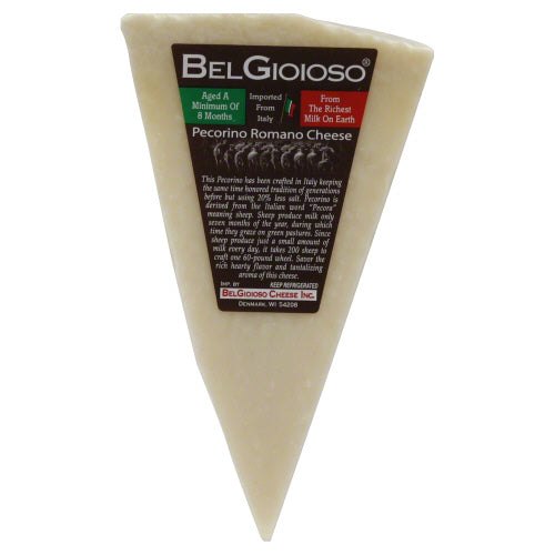 BELGIOIOSO CHEESE WDG PECORINO ROMANO - 8 OZ