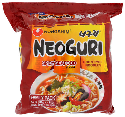 NONG SHIM NOODLE NEOGURI SPC 4PK - 16.9 OZ