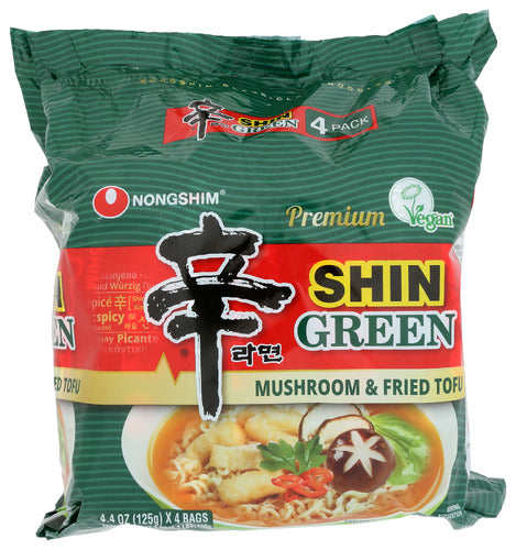 NONG SHIM NOODLE GREEN RAMYUN - 17.6 OZ