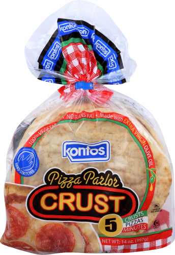 KONTOS PIZZA CRUST PARLOR 5CT - 14 OZ