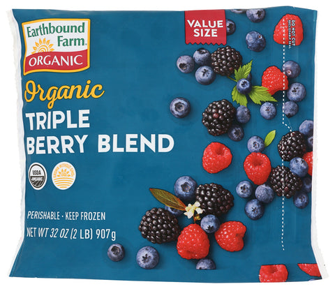 EARTHBOUND FARMS FRZN TRIPLE BRRY BLND - 2 LB