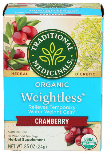 TRADITIONAL MEDICINALS TEA WEIGHTLESS CRAN - 16 BG