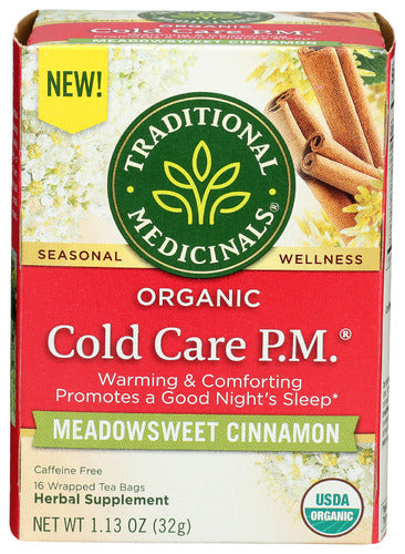 TRADITIONAL MEDICINALS TEA COLD CARE PM - 16 BG