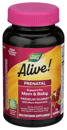 NATURES WAY ALIVE PRENATAL GUMMY VIT 75 - 75 EA