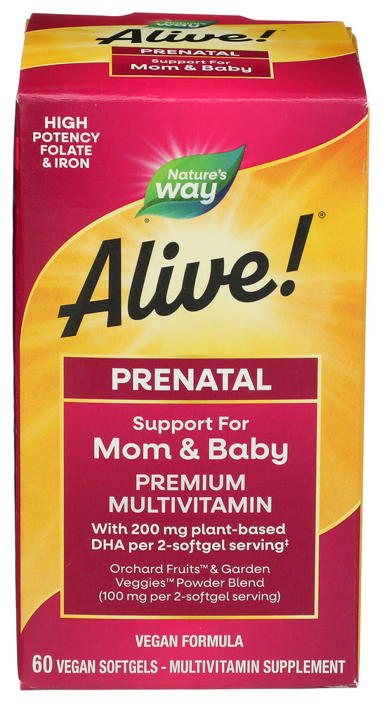 NATURES WAY VITAMIN MULTI PRENATAL - 60 SG