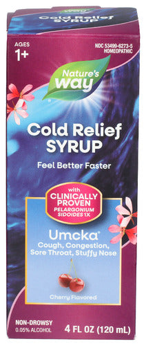 NATURES WAY UMCKA AL FREE CHERRY SYRUP 4OZ - 4 OZ