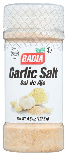 Badia 
Garlic Salt, 4.5 OZ.