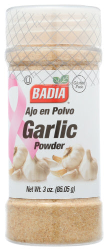 Badia 
Garlic Powder, 3 OZ.