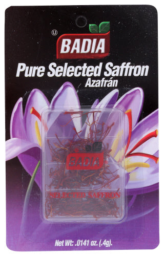 Badia 
Saffron Spnsh, 0.4 GM.