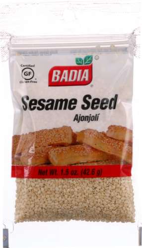 Badia 
Sesame Seed Cello, 1.5 OZ.