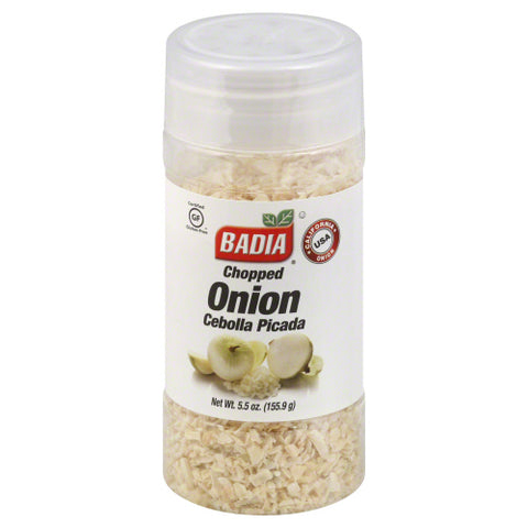 Badia 
Chopped Onion, 5.5 OZ.
