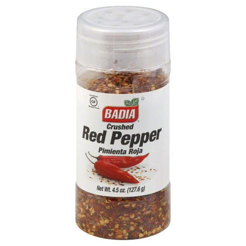 Badia 
Pepper Red Crushed, 4.5 OZ.