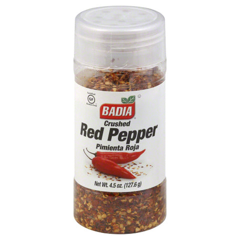 Badia 
Pepper Red Crushed, 4.5 OZ.