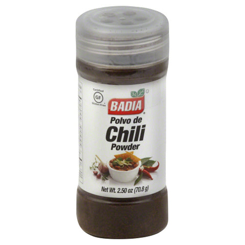 Badia 
Chili Powder, 2.5 OZ.