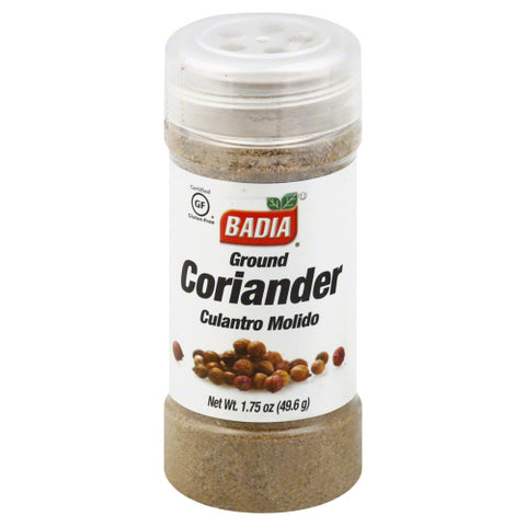 Badia 
Coriander Grnd, 1.75 OZ.