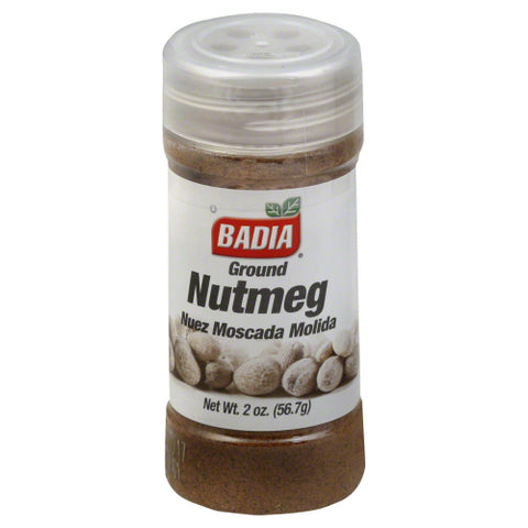 Badia 
Nutmeg Grnd, 2 OZ.