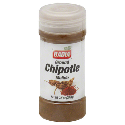 Badia 
Chipotle Grnd, 2.5 OZ.