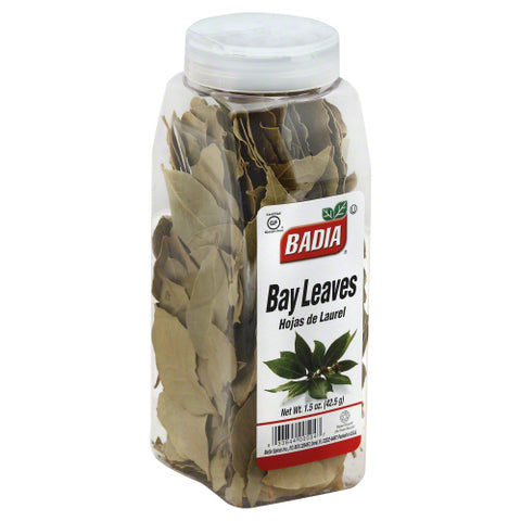 Badia 
Bay Leaves Whole, 1.5 OZ.