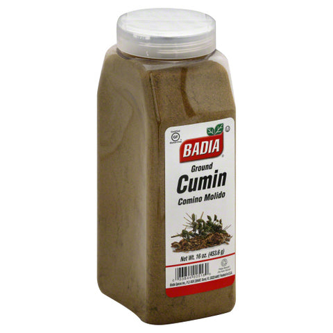 Badia 
Cumin Seed Grnd, 16 OZ.