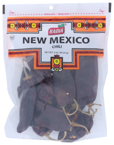Badia 
Chili Pods New Mexico, 3 OZ.