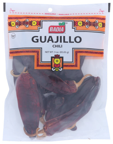 Badia 
Chili Pods Guajillo, 3 OZ.