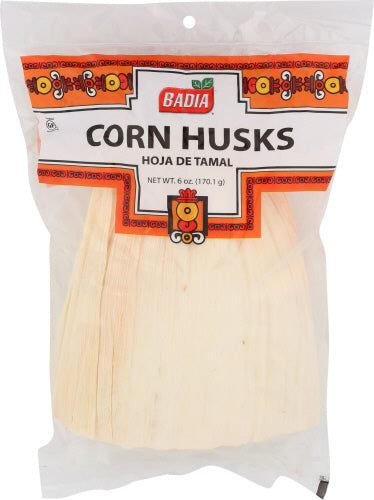 Badia 
Corn Husk, 6 OZ.
