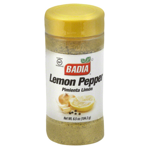 Badia 
Pepper Lemon, 6.5 OZ.