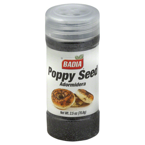 Badia 
Poppy Seed, 2.5 OZ.