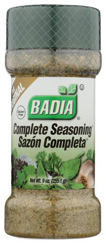 Badia 
Seasoning Complete, 9 OZ.