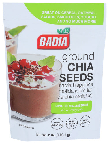 Badia 
Spice Chia Seed Ground, 6 OZ.